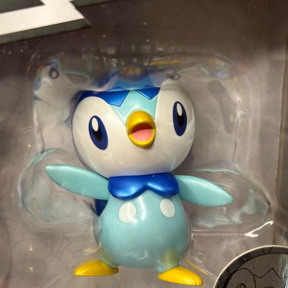 NIB Pokémon Select True Color Piplup 3” Metallic Figure Series 2 Limited Edition - Picture 9 of 9